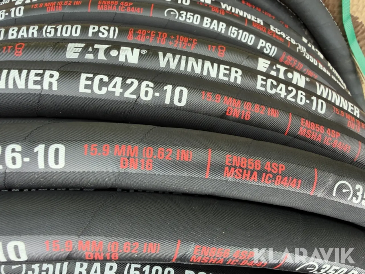 Billede 8 - Hydraulikslanger Eaton / Danfoss Winner EC426-10 - 2 ruller