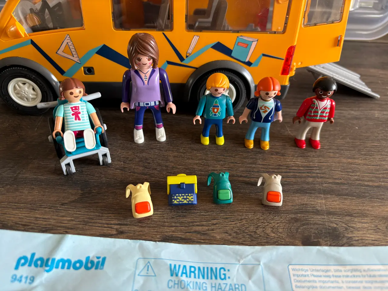 Billede 7 - PLAYMOBIL 9419 skolebus