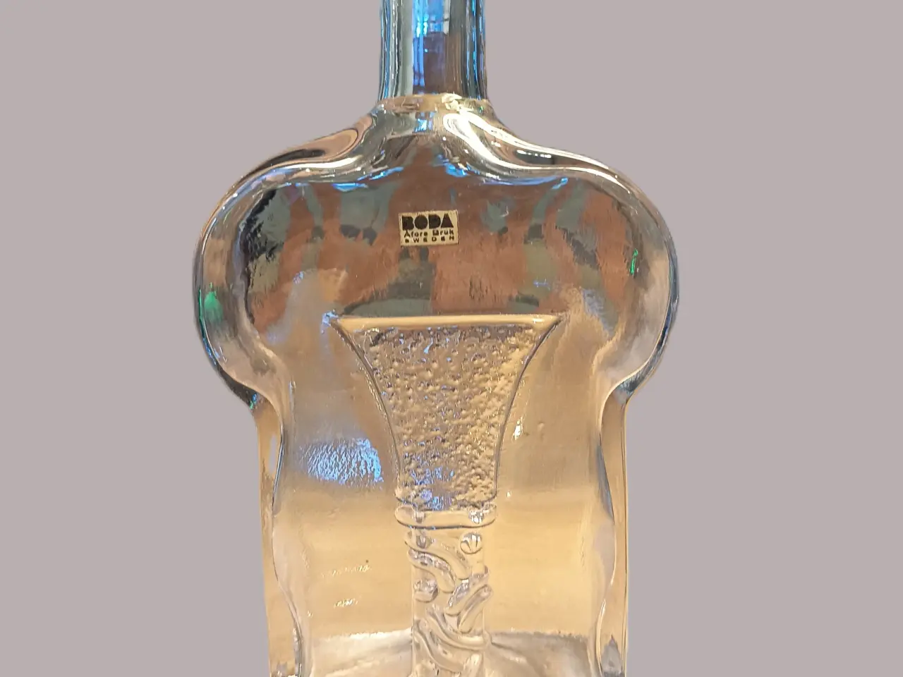 Billede 2 - BERTIL VALLIEN.Karaffel, 'Baccus', Boda Åfors, 