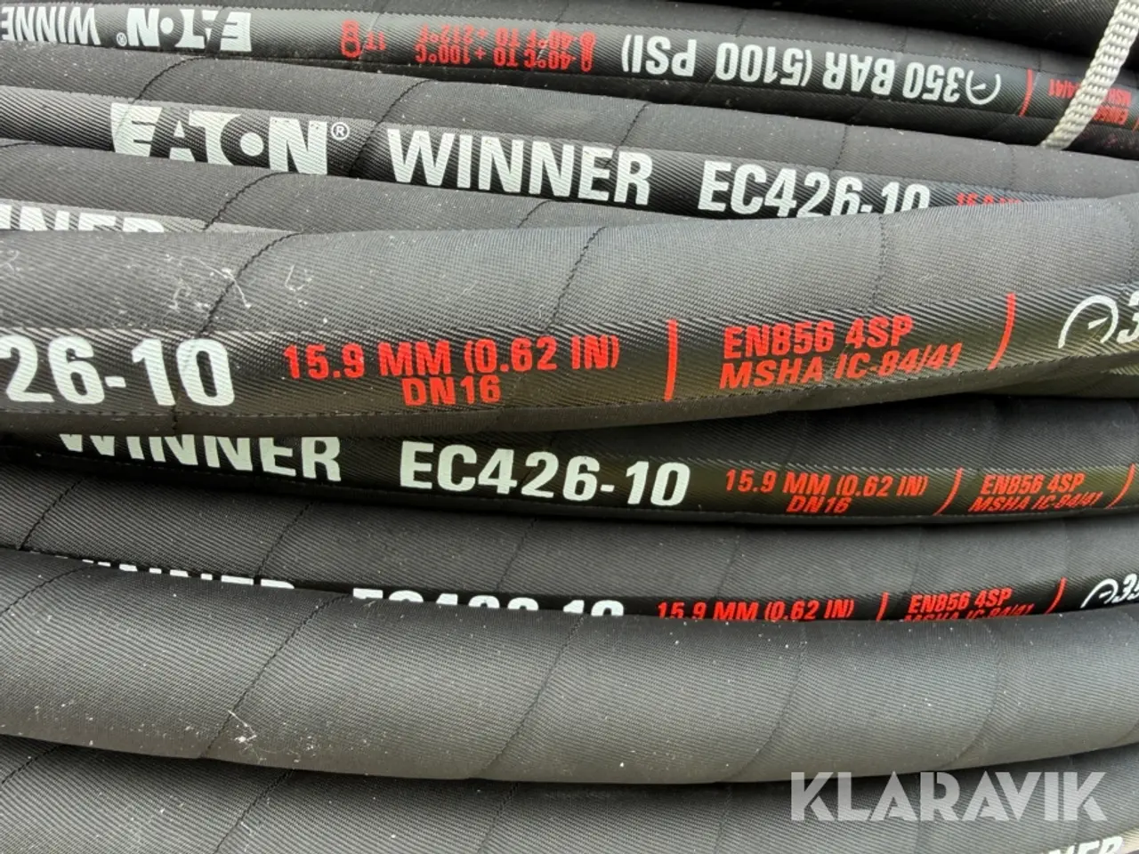 Billede 9 - Hydraulikslanger Eaton / Danfoss Winner EC426-10 - 2 ruller