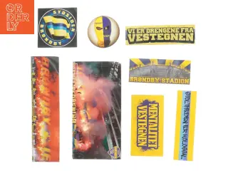 Brøndby IF klistermærker (str. 8-26 cm)