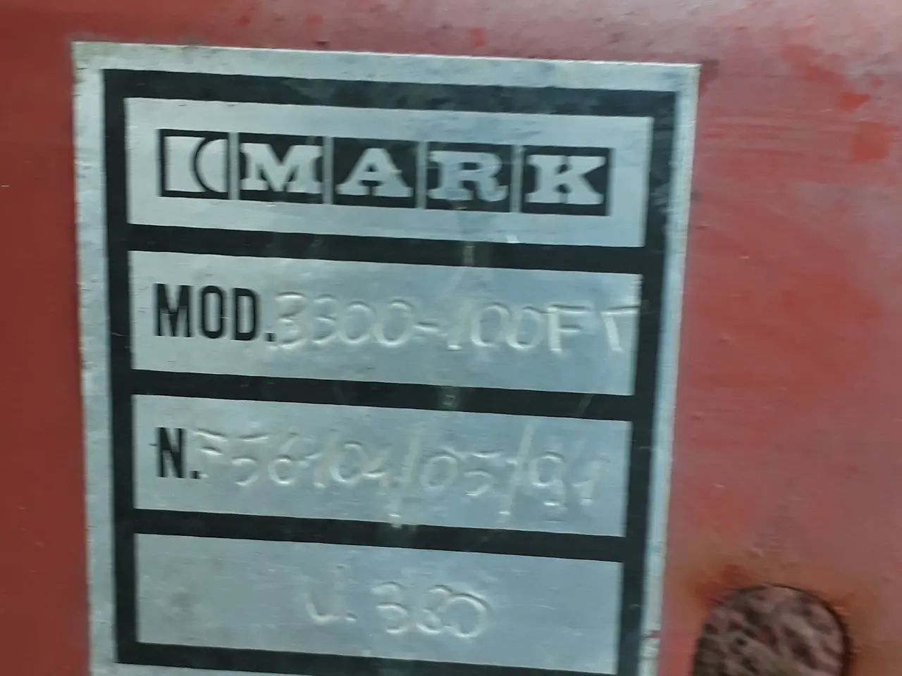 Billede 2 - Stor kompressor. Mindre defekt. Start / stop  El