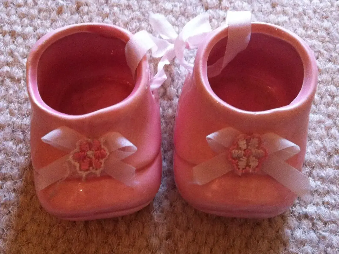 Billede 3 - Søde dukkesko i pink porcelæn