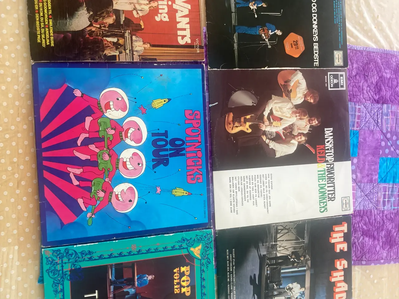 Billede 1 - Guitar musik LP lille plade samling