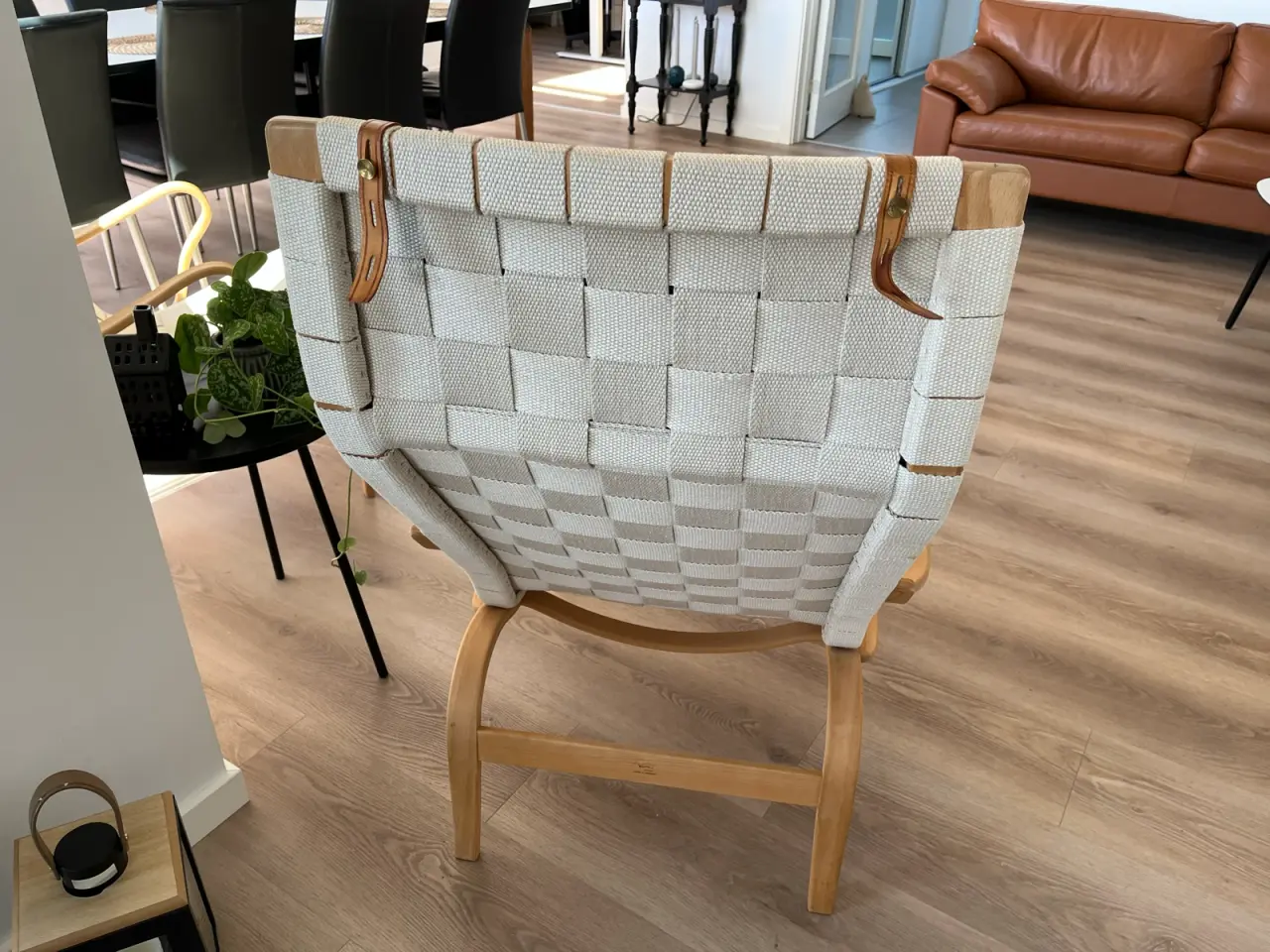 Billede 8 - 2 Bruno Mathsson Mi477 stole m/1skammel