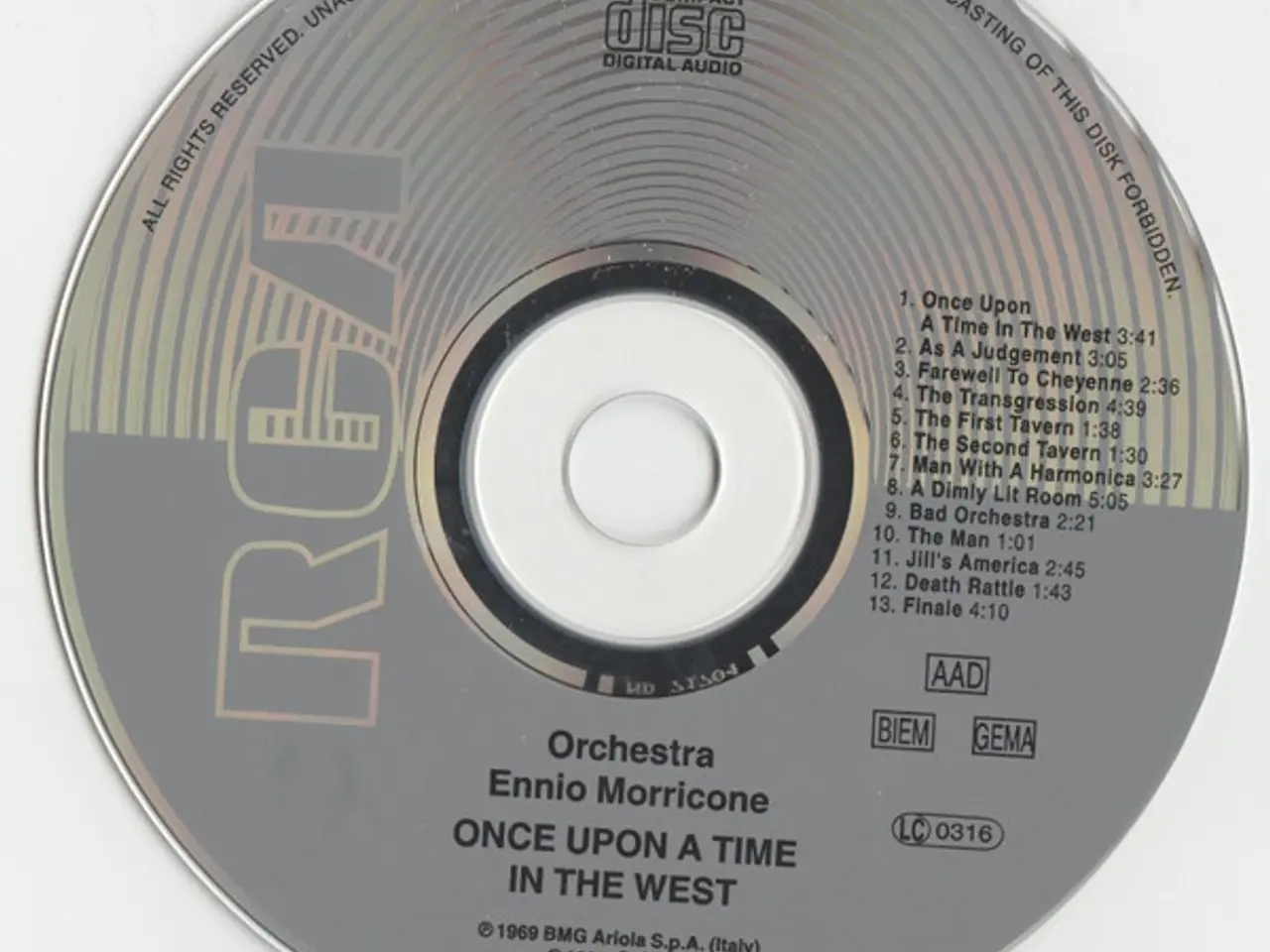 Billede 4 - Orchestra Ennio… – Once Upon A Time In The… – CD