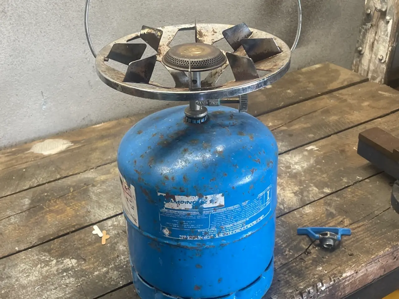 Billede 2 - Gasblus med gasflaske
