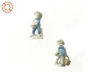 2 porcelænsfigurer (str. 13 cm)