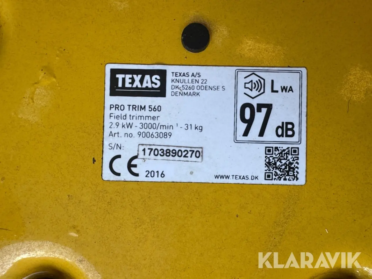 Billede 5 - Busk rydder Texas PRO TRIM 560