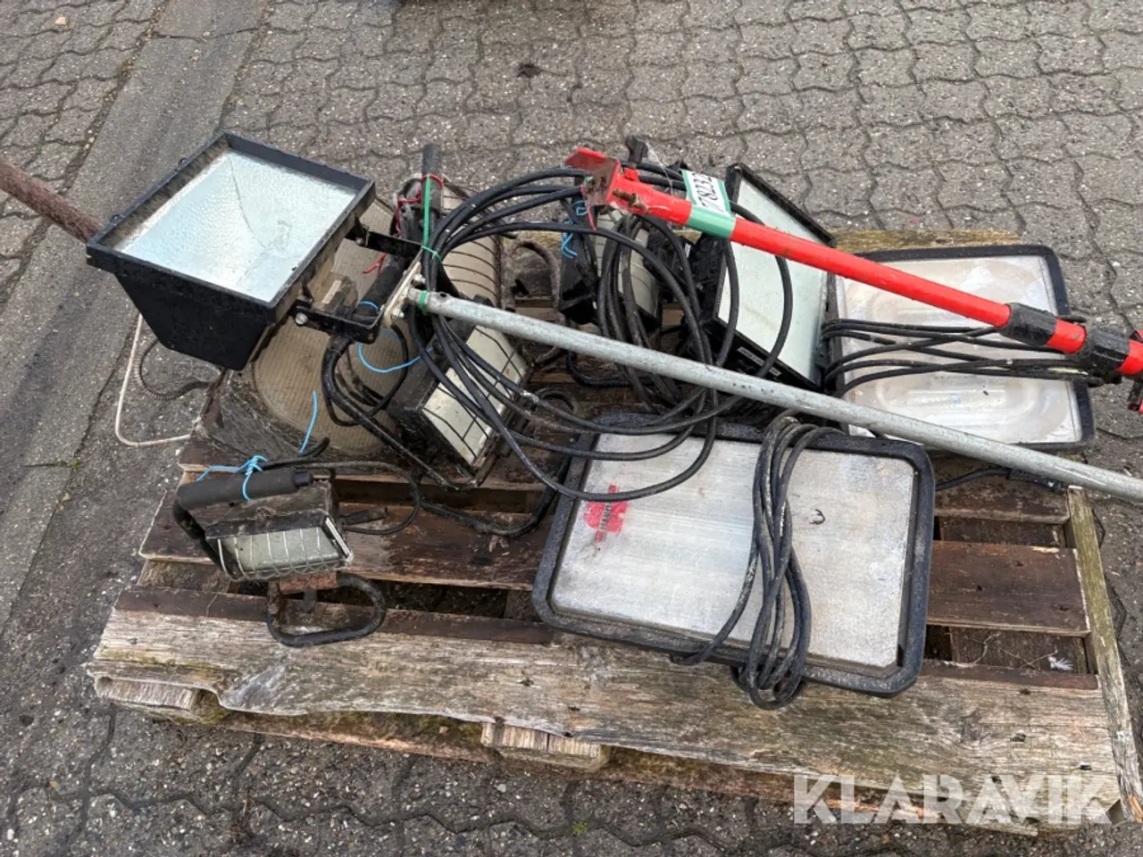 Billede 4 - Arbejdslamper 9 Styk