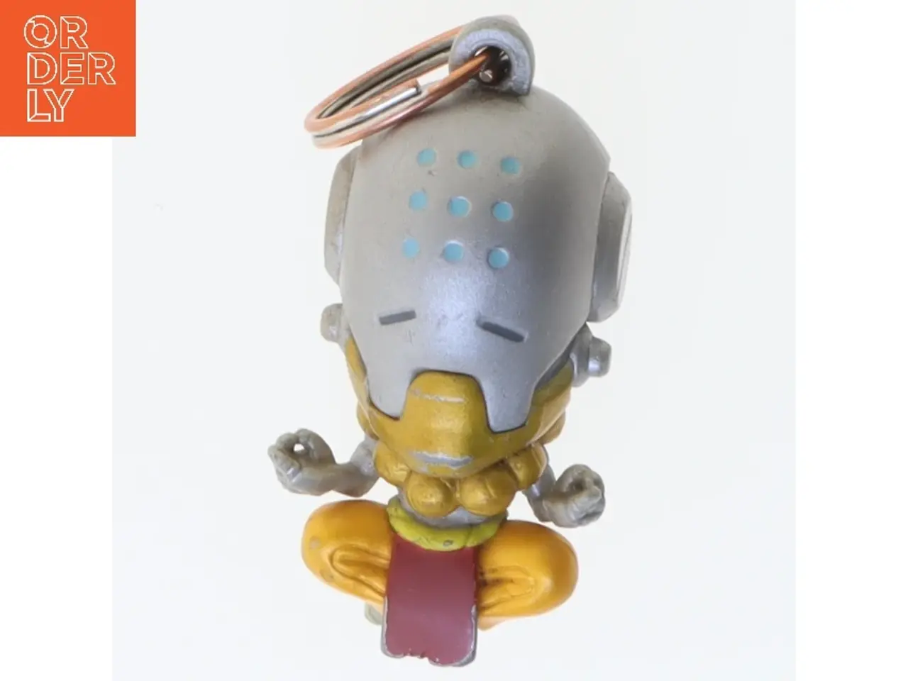 Billede 2 - Nøglering med robotfigur (str. 6 cm)
