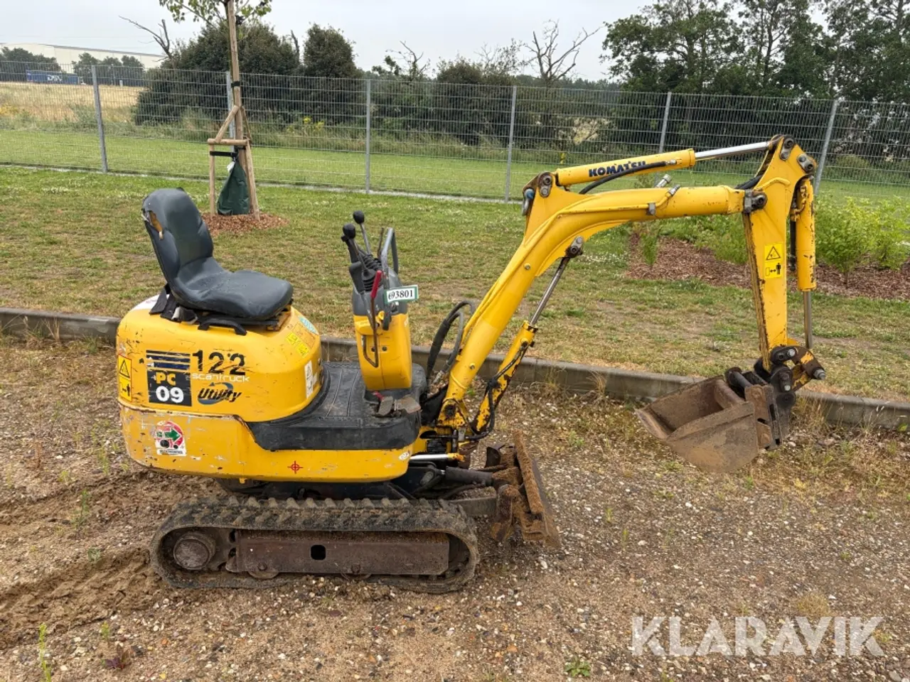 Billede 6 - Minigraver Komatsu PC09-1
