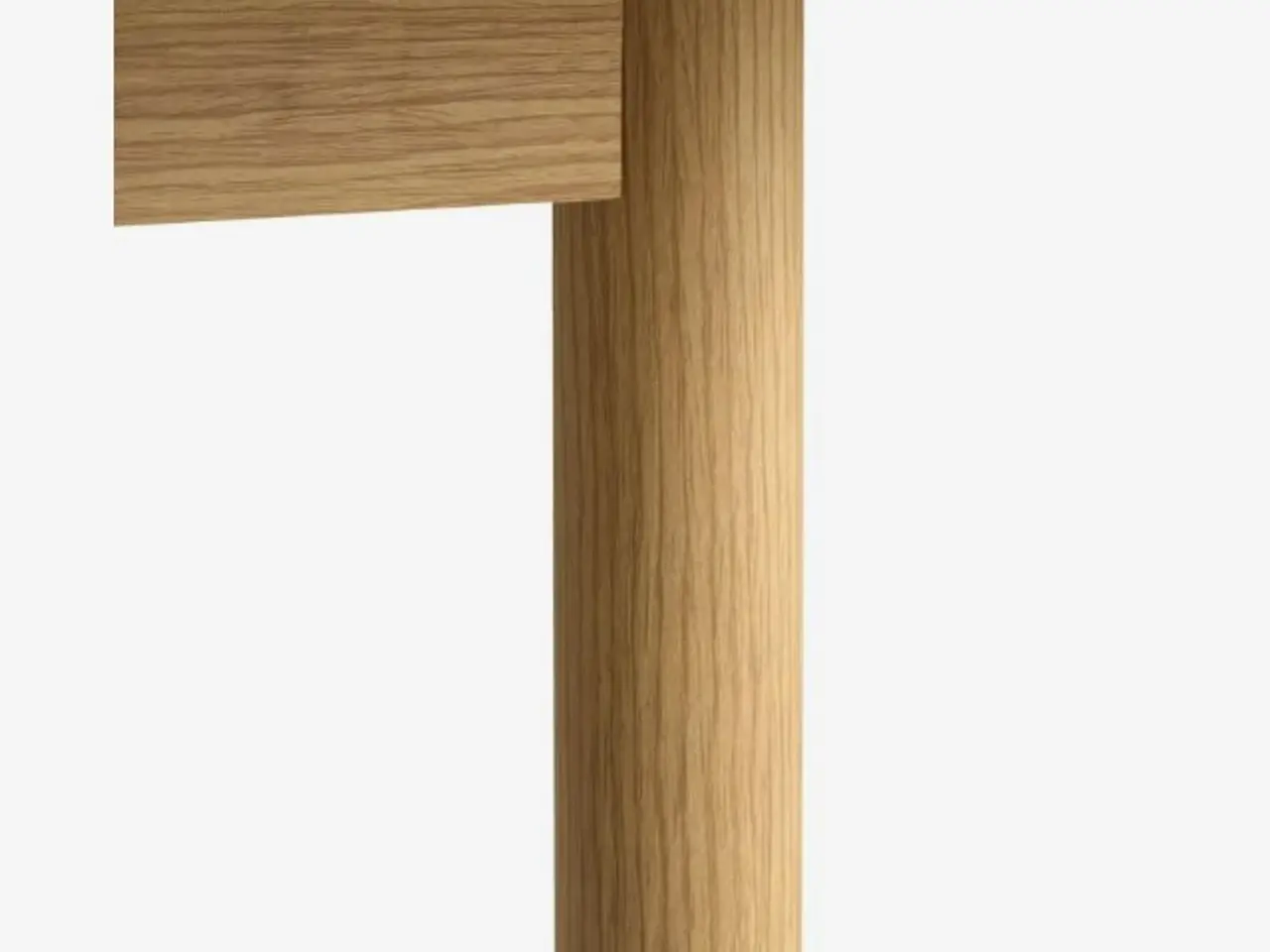 Billede 3 - ALSTED Spisebord Ø120 natur egefarve m. 2 stole
