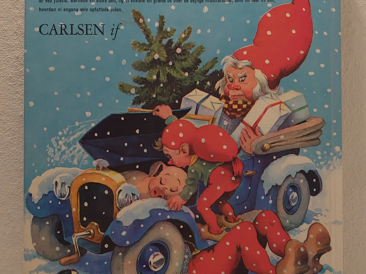 Billede 2 - Carla Hansen: Nissernes Julebog. 1.udg. 1961