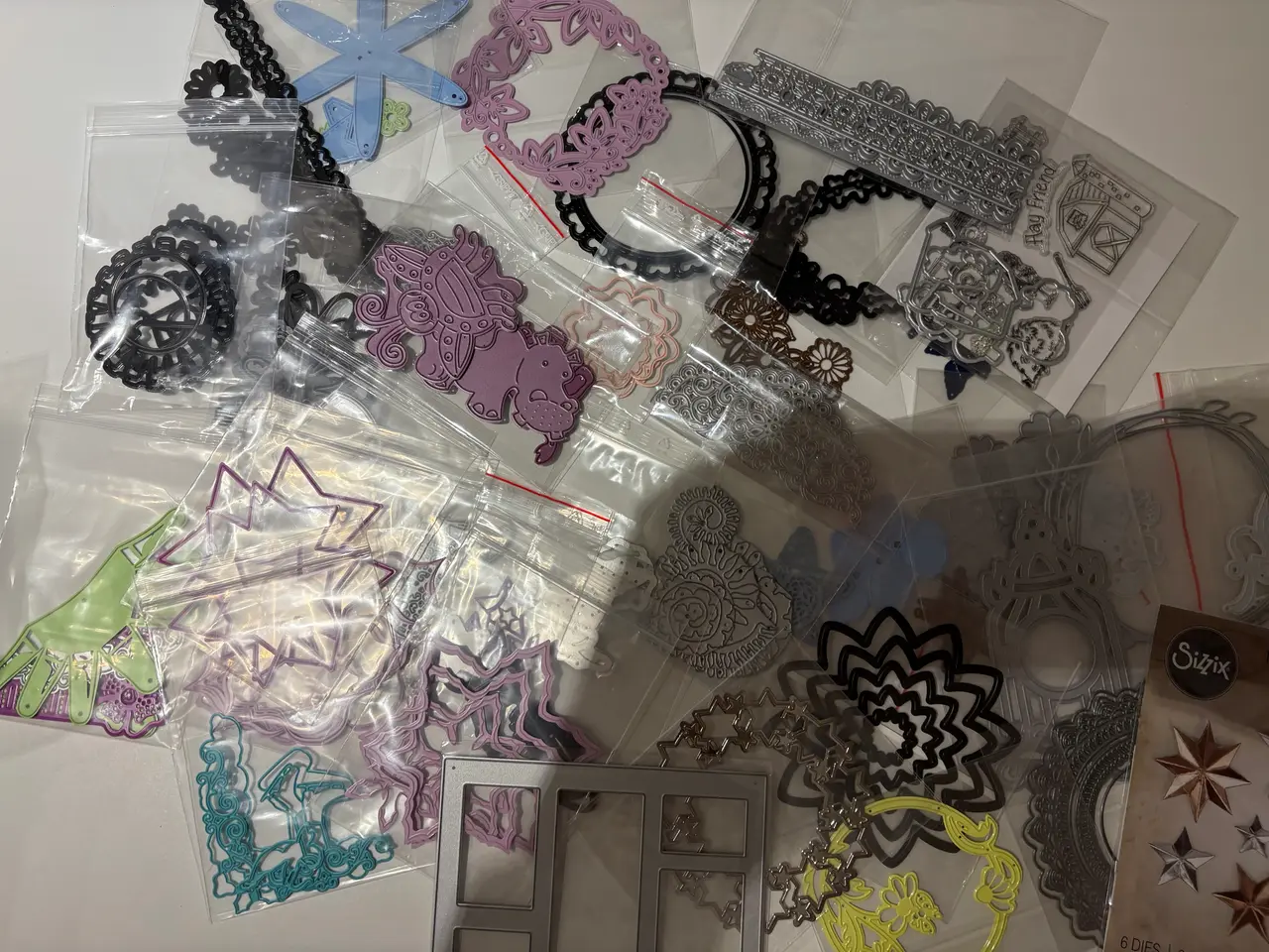 Billede 2 -  Blandet ting til kortfremstilling og scrapbooking