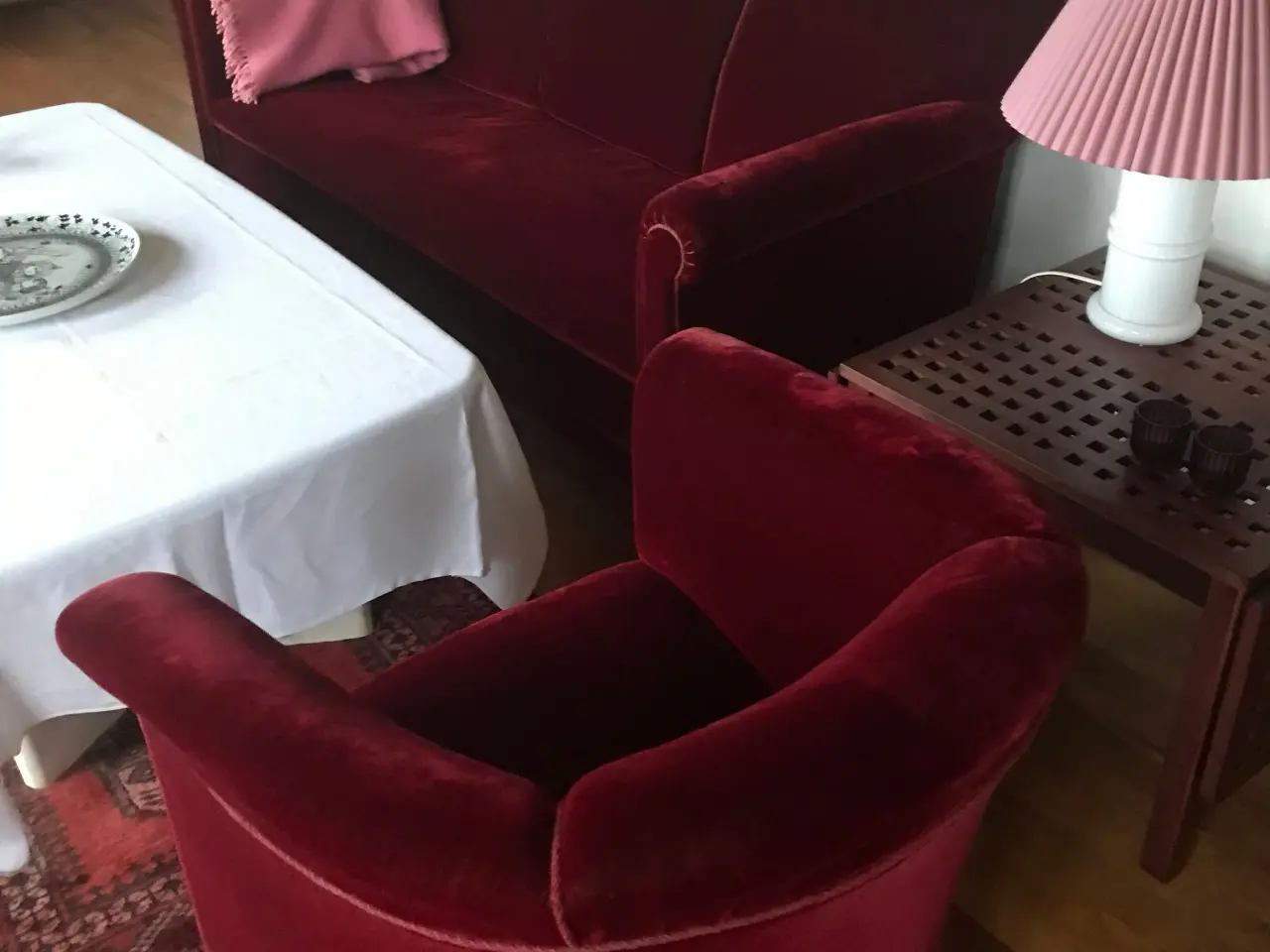 Billede 2 - Antik sofa gruppe fra Fredericia Stolefabrik