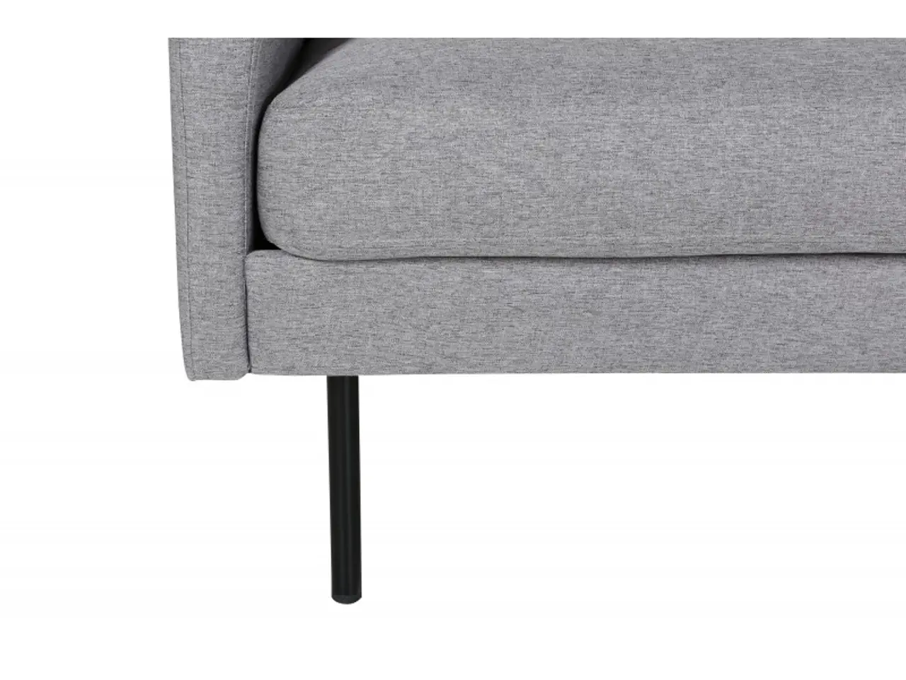 Billede 2 - Zoom 2 personers Sofa  - Sort og Grå