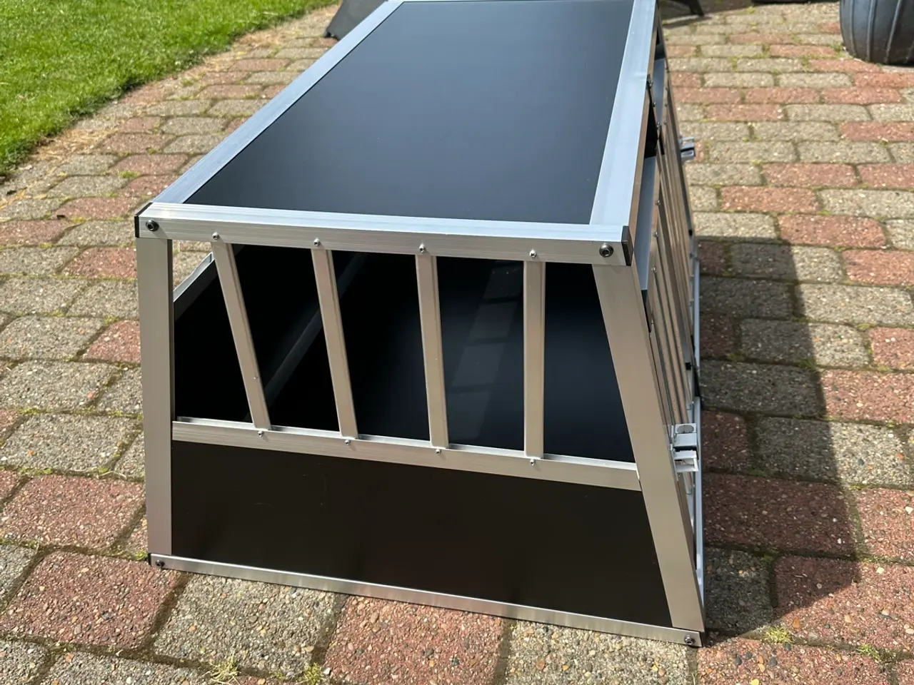 Billede 4 - Hundebur i aluminium – 89,5 x 69 x 50 cm for store