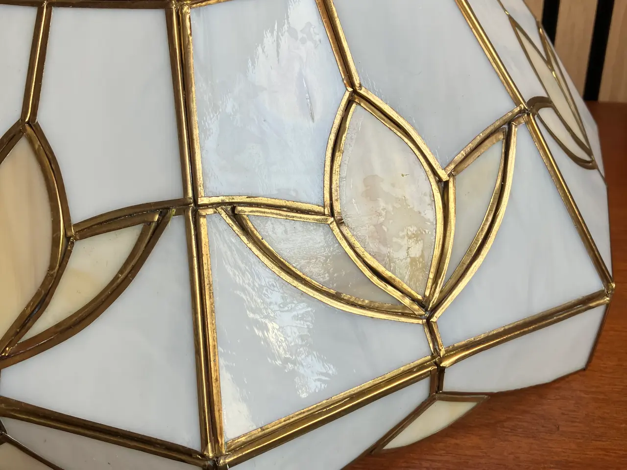 Billede 3 - Vintage Tiffany- stil lampe
