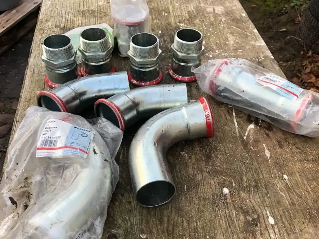 Billede 1 - Geberit Mapress fittings