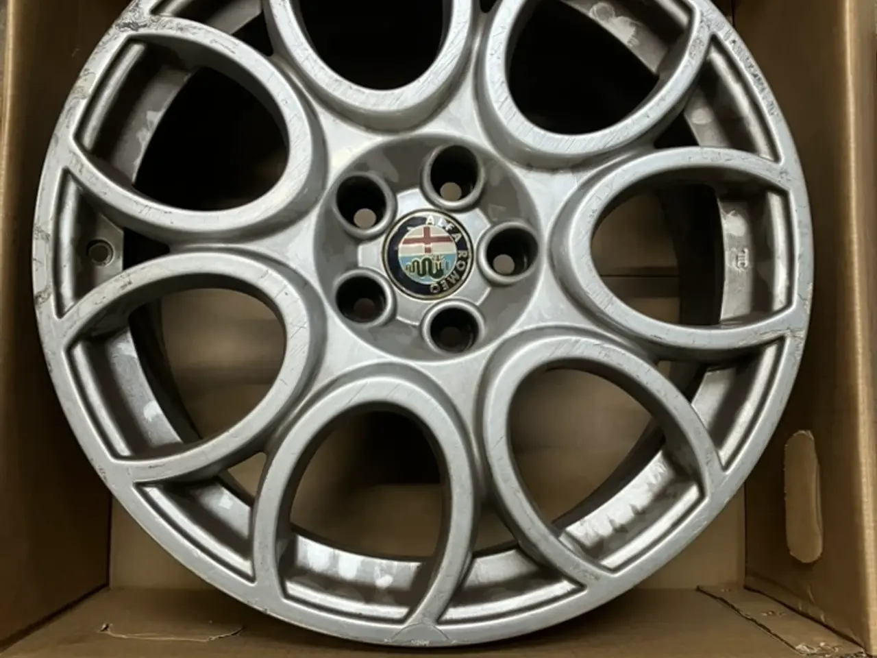 Billede 1 - Originale Alfa Romeo Giulietta 18” alu-fælge
