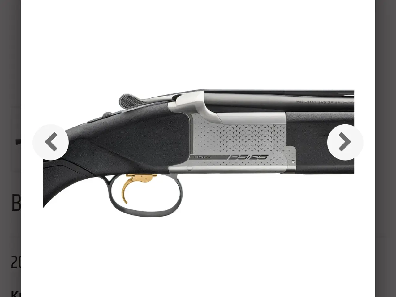 Billede 1 - Browning B525 composite adj 12/76