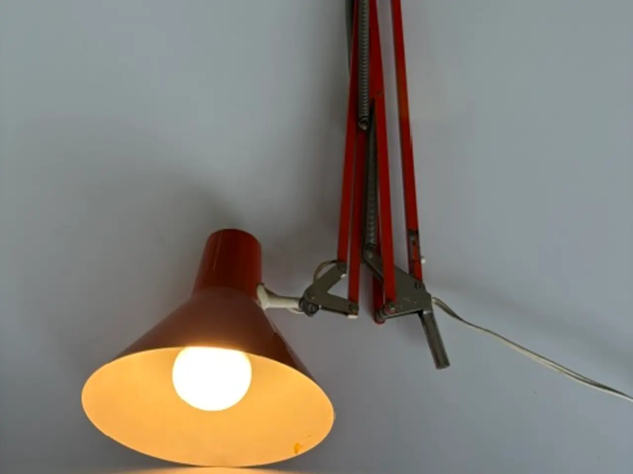 Billede 5 - Arkitektlampe i rød fra SLB DANISH DESIGN