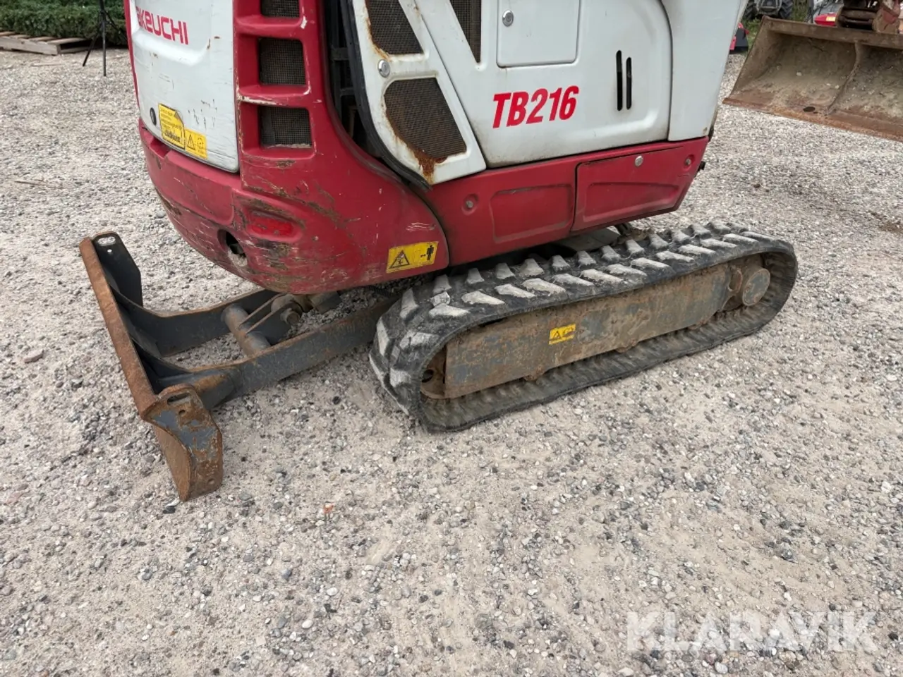 Billede 11 - Gravemaskine Takeuchi TB216 med kabine