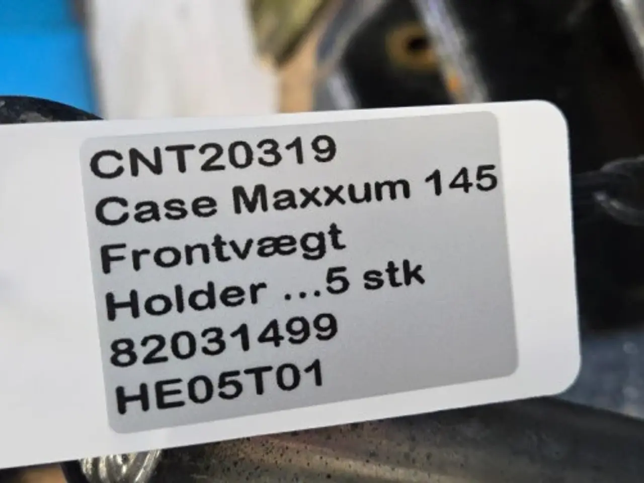 Billede 20 - Case Maxxum 145 Frontvægt Holder 82031499 (5 Stk)
