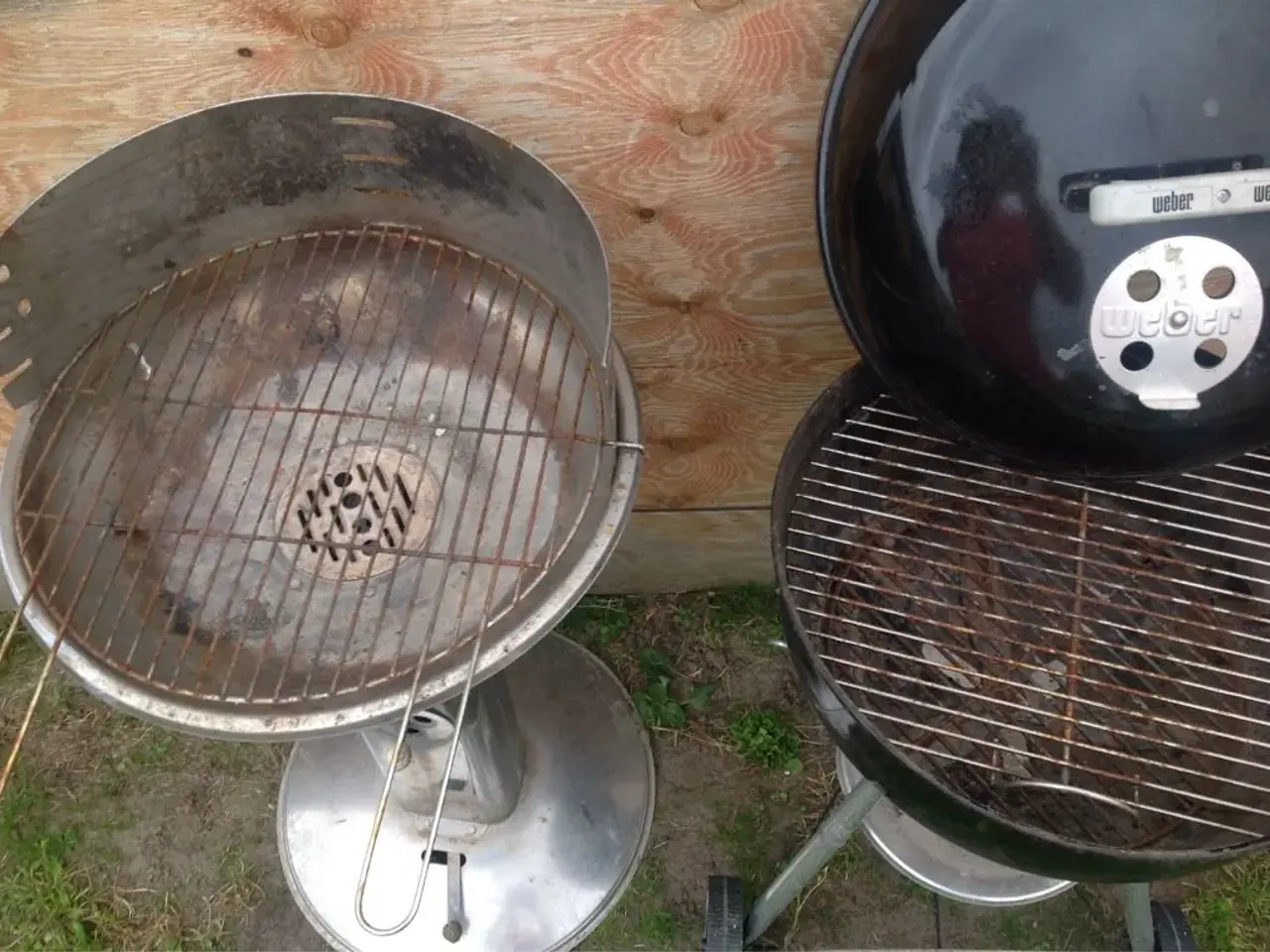Billede 2 - 2 stk kul grill Weber & rustfri