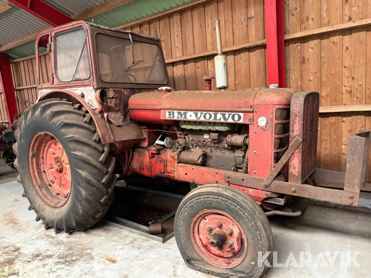Billede 1 - Veterantraktor Volvo bm Bison 470