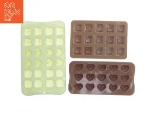 Silikone chokoladeforme (str. 23x14&20x10,5 cm)