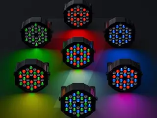 Par lamper RGB 36 - Nye