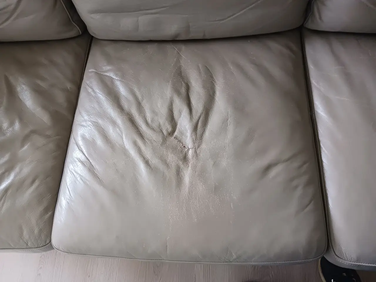 Billede 2 - Lædersofa