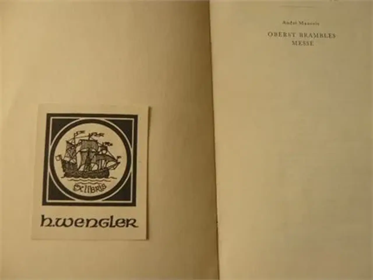 Billede 2 - Maurois André - Oberst Brambles messe