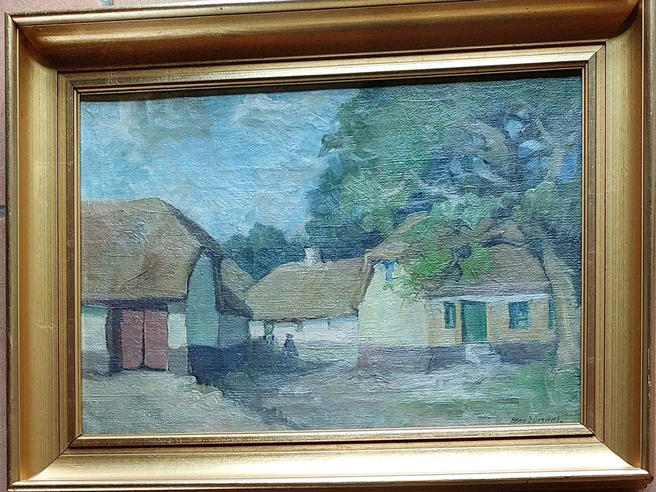 Billede 1 - EILER LØNDAL - ( 1887 - 1971 ) - oliemaleri