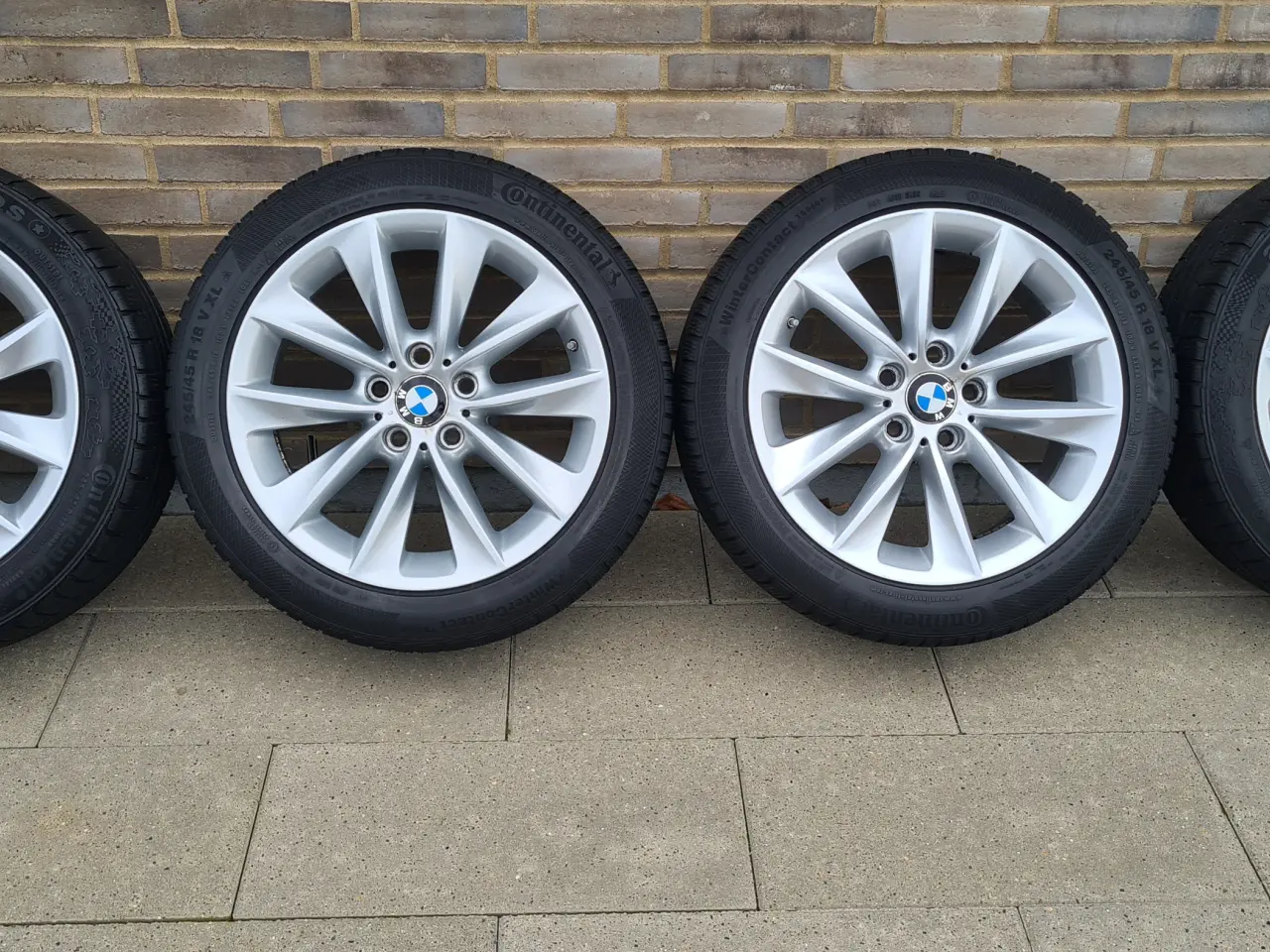 Billede 1 - BMW 530e originale fælge m. sommerdæk  18” – TPMS 