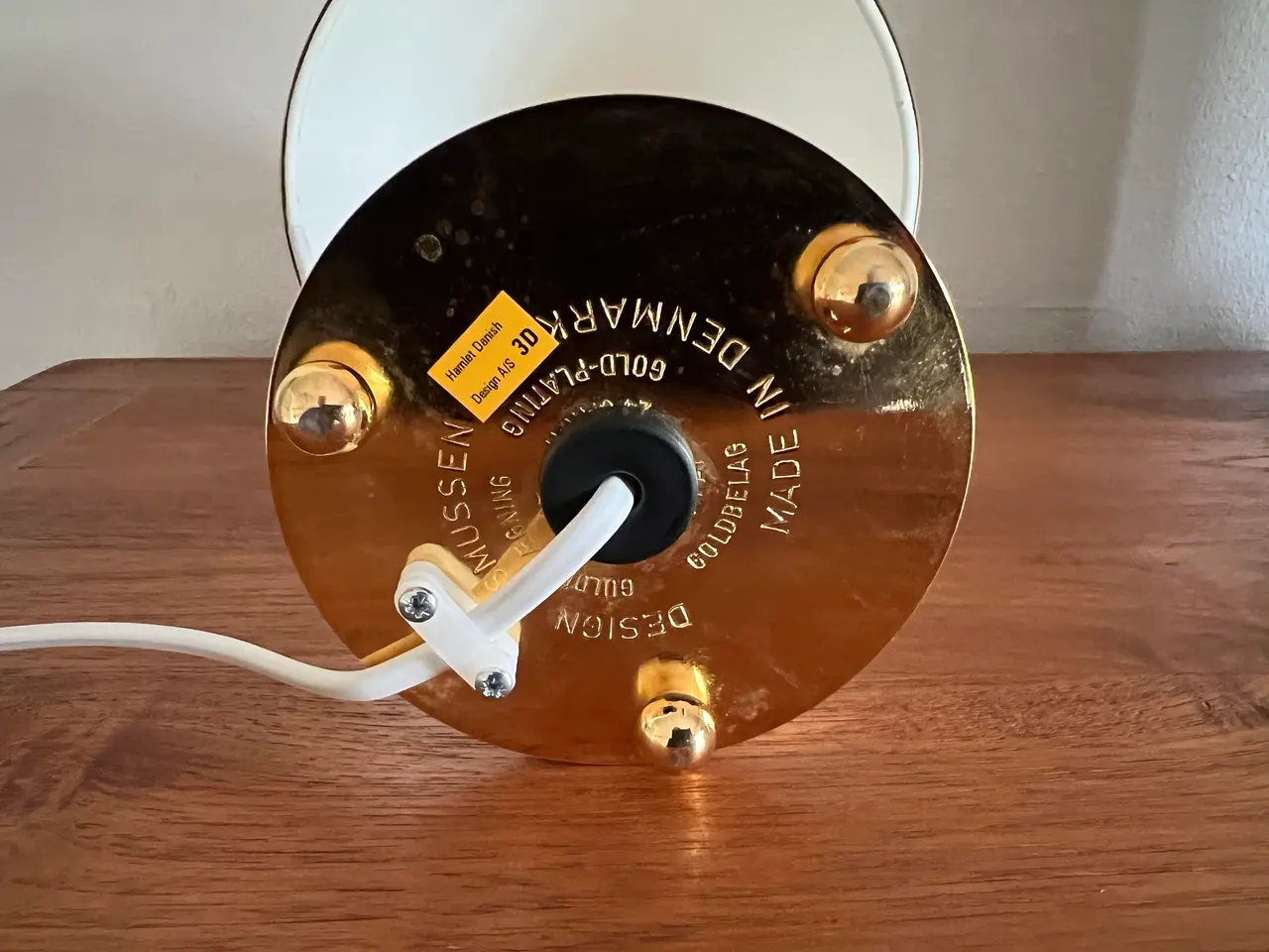Billede 4 - Asmussen 3-dråbe bordlampe – Hamlet Danish Design
