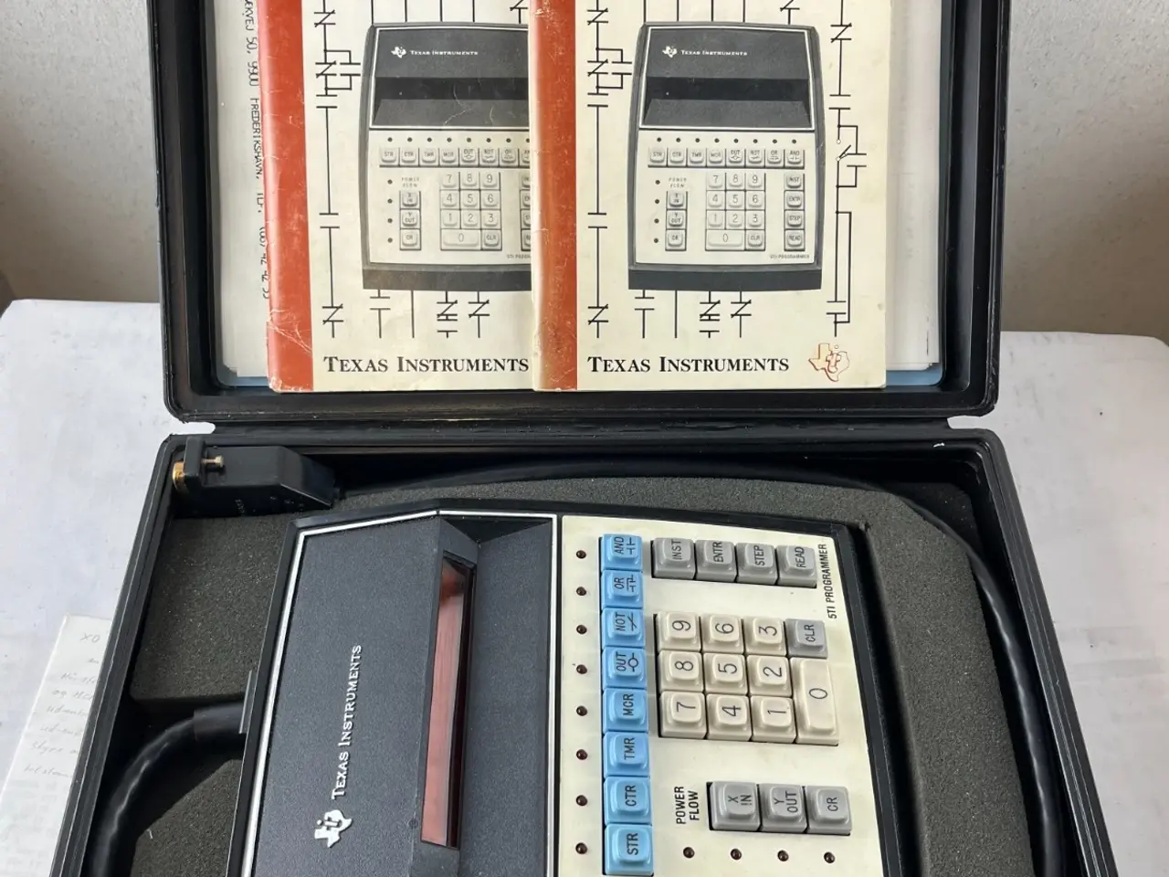 Billede 1 - Texas Instruments 5TI-2000 PLC Programmer in Case