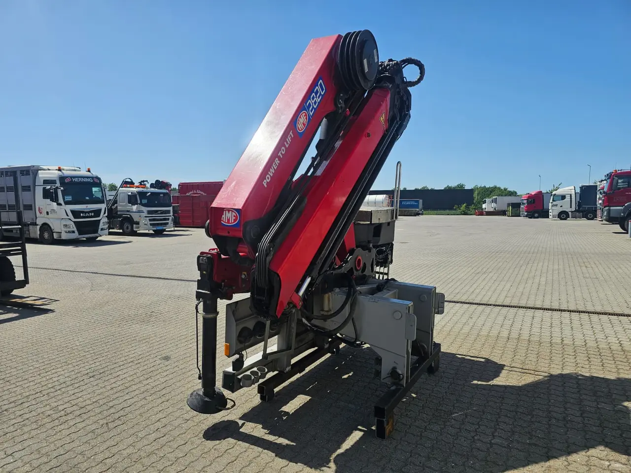 Billede 6 - HMF 2820 K5, Kran
