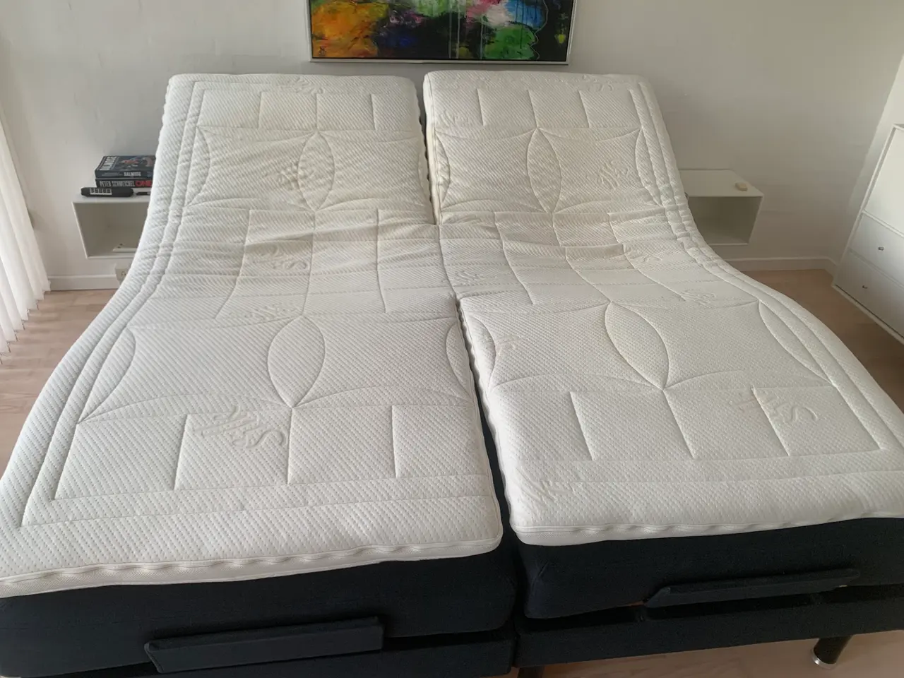 Billede 2 - Elevationsseng med massage 180 x 210 cm.