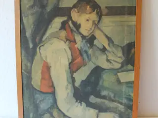 Paul C’ezanne - tryk på lærred. 