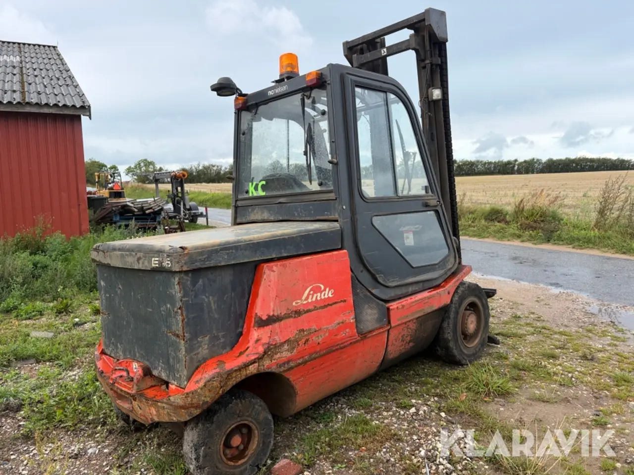 Billede 5 - Eltruck Linde E48P med Pallegafler.