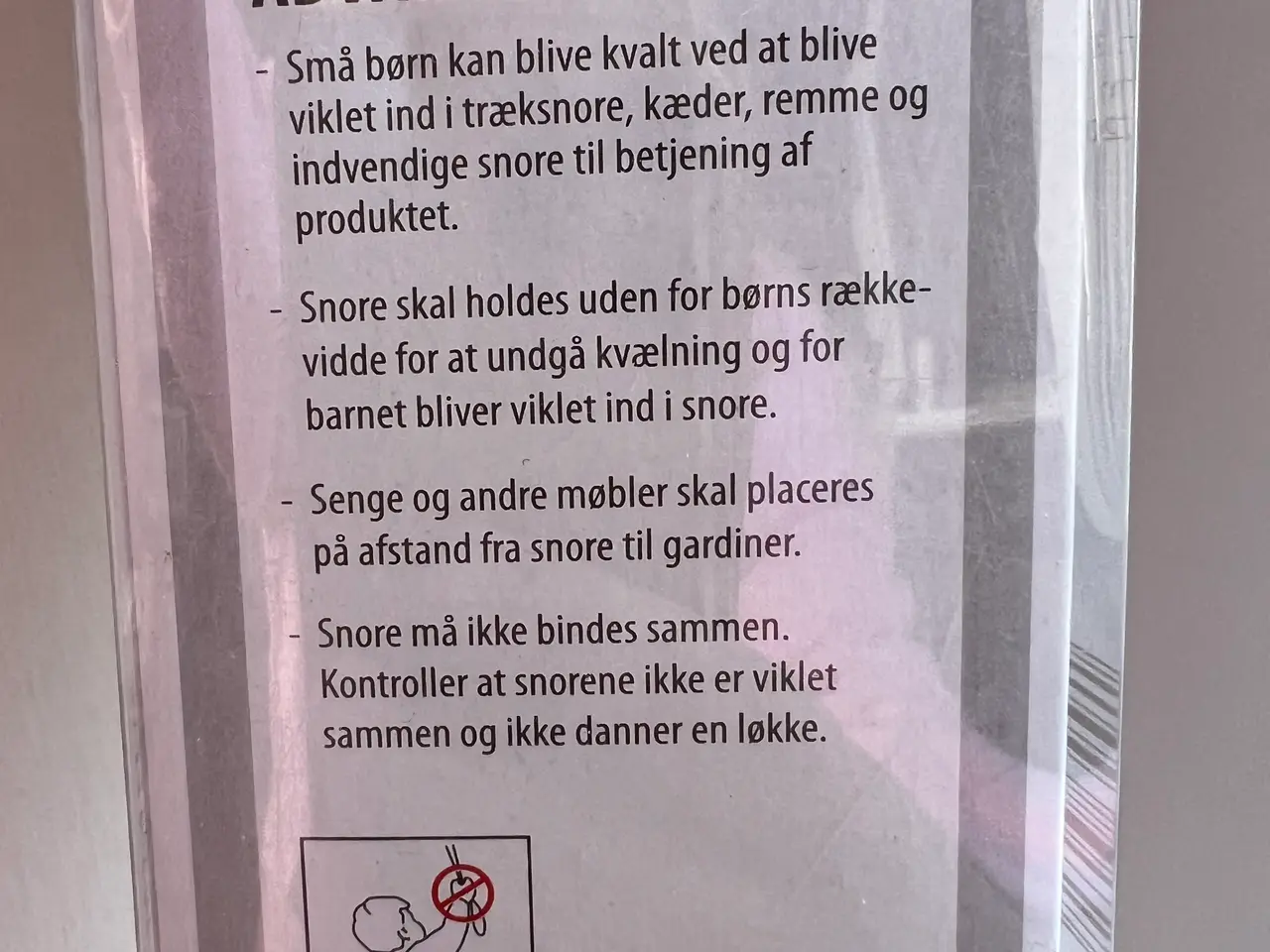 Billede 4 - NYT Plissegardin TIL DØR. (80x200 Cm.)