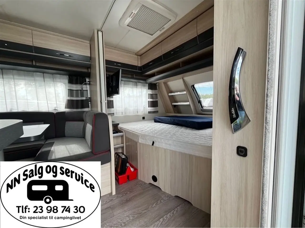 Billede 3 - 2018 - Hobby De Luxe Edition 545 KMF FANTASTISK flot og velholdt campingvogn