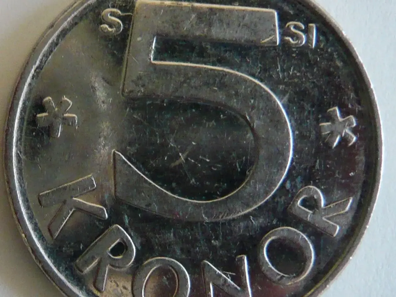 Billede 2 - Sveriges 5 kronor mønt med Carl XVI Gustaf