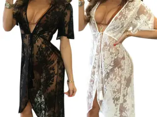 kimino, sommer og strand-open front /str: medium