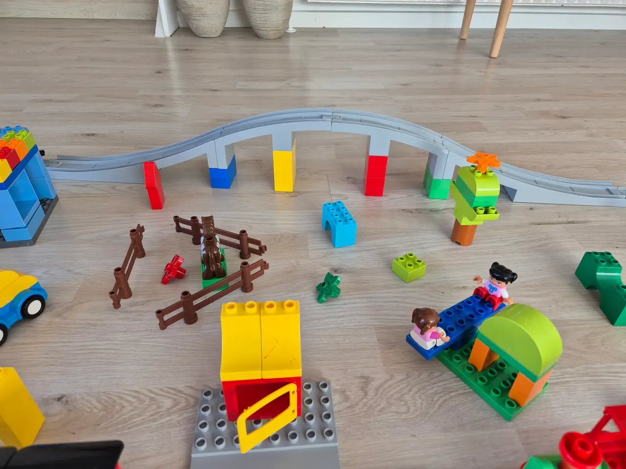 Billede 3 - Duplo Smart Elektrisk Togbane, Damptog, APP funkti