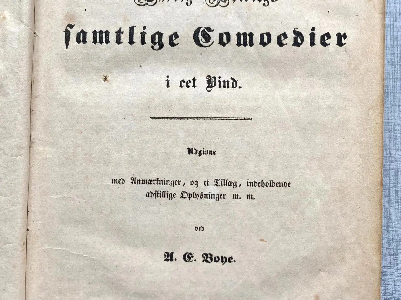 Billede 7 - Klassiske Holberg-udgaver på 183 år, 150 år eller