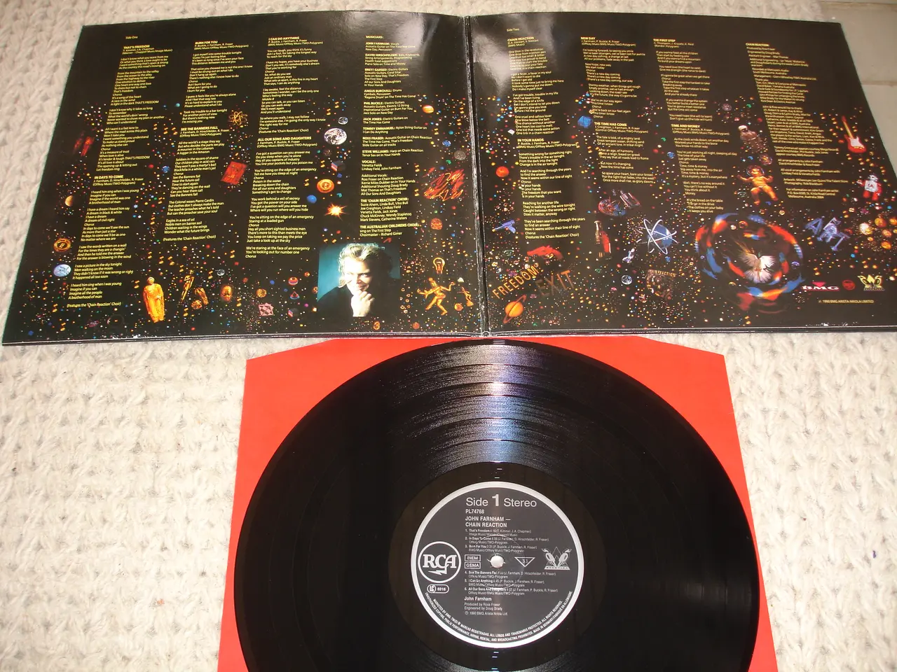 Billede 3 - (Sender gerne) John Farnham – Chain Reaction